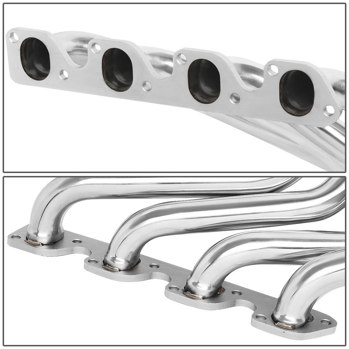 1977-1979 Ford F-150 F-250 F-350 4WD Long Tube Header Stainless Steel