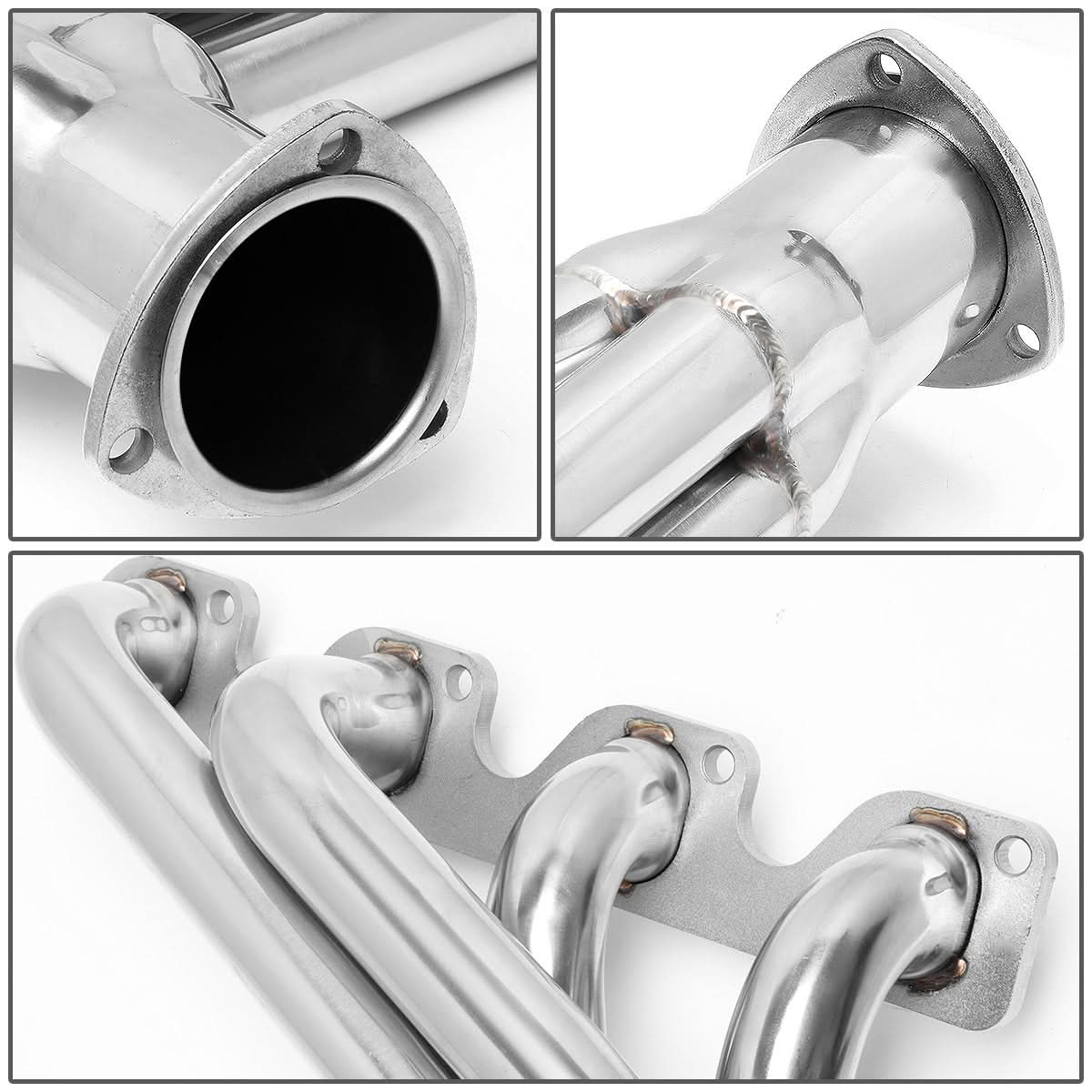 1977-1979 Ford F-150 F-250 F-350 4WD Long Tube Header Stainless Steel