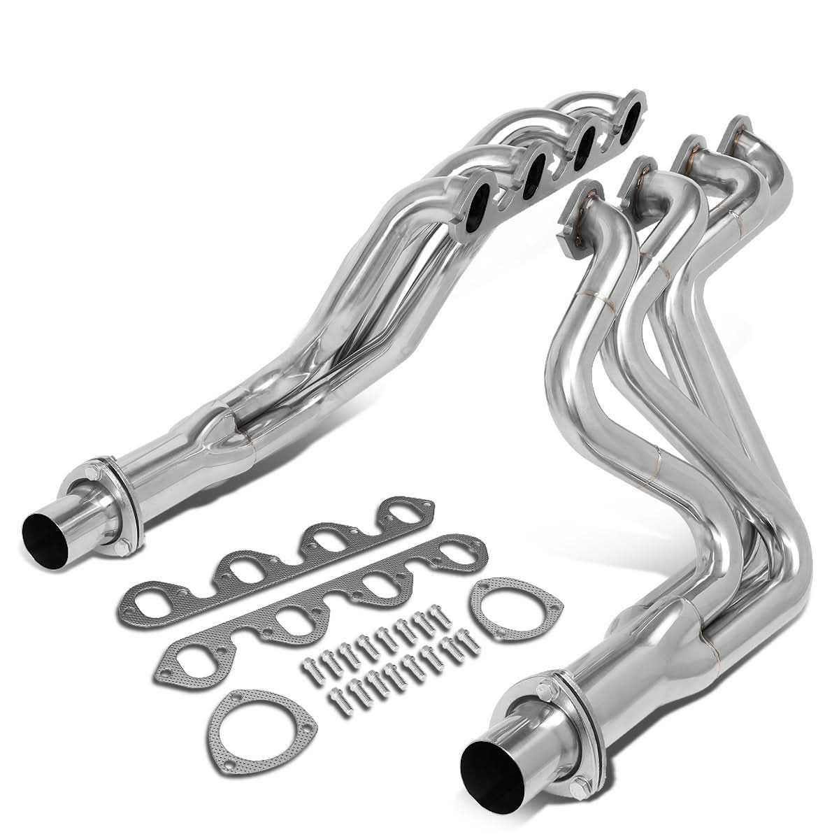 83-87 Ford F-250 F-350 7.5L V8 Long Tube Headers Stainless Steel