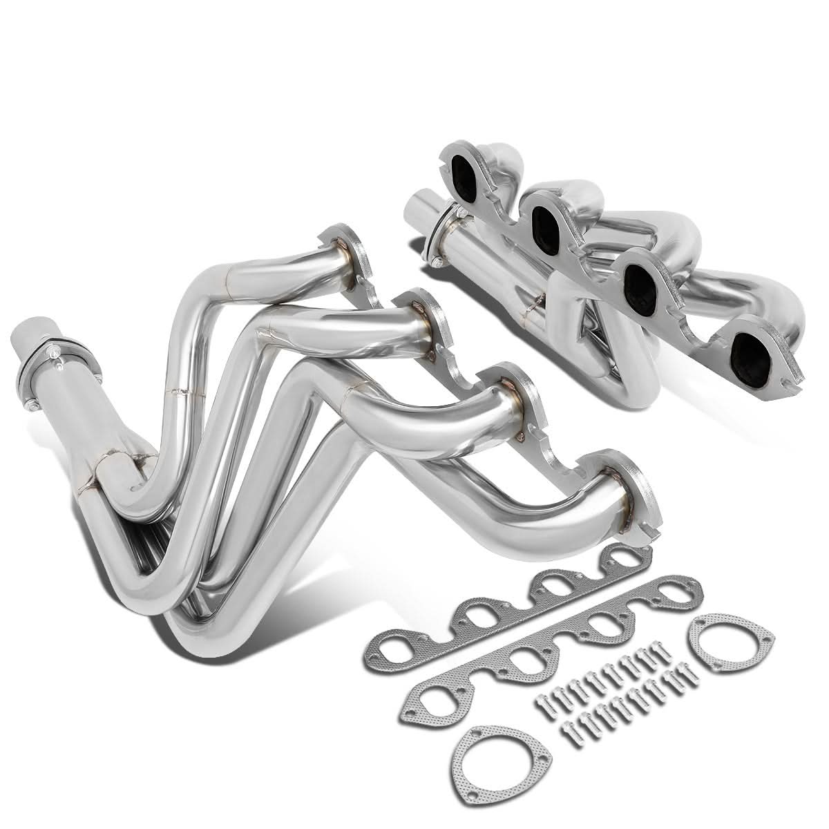 83-87 Ford F-250 F-350 7.5L V8 Long Tube Headers Stainless Steel