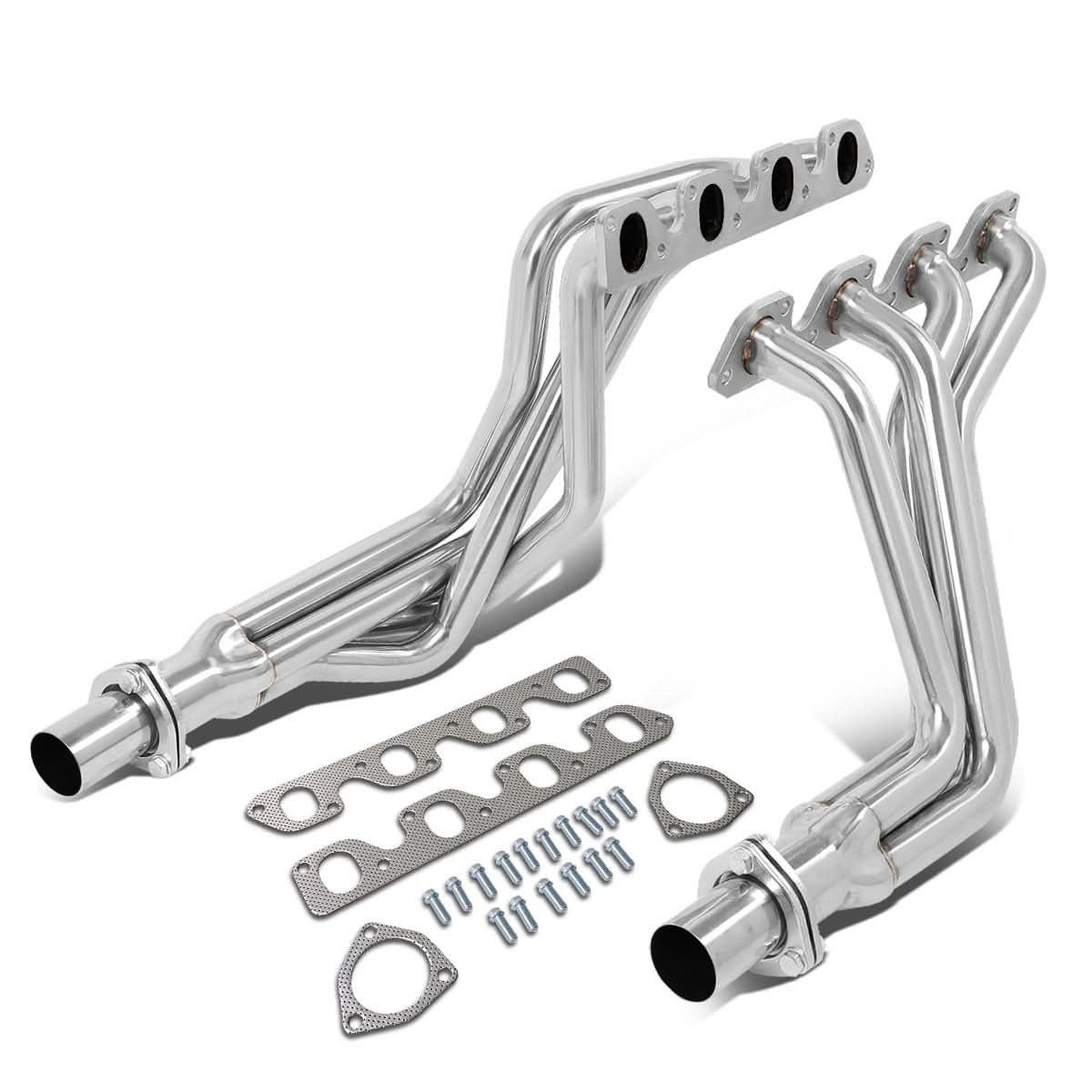 80-82 Ford F-150 F-250 F-350 5.8L 6.6L V8 Long Tube Header Stainless Steel