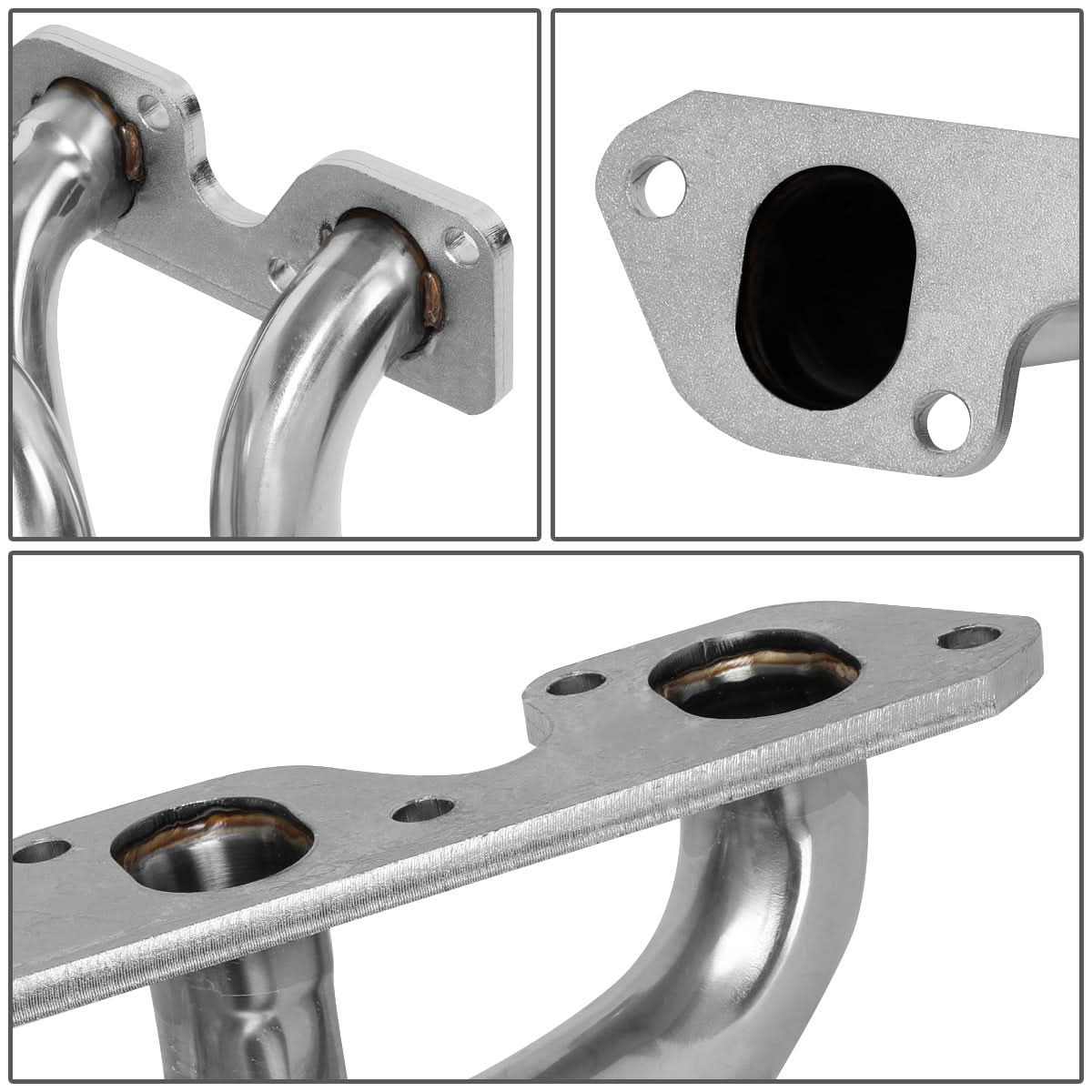 80-82 Ford F-150 F-250 F-350 5.8L 6.6L V8 Long Tube Header Stainless Steel