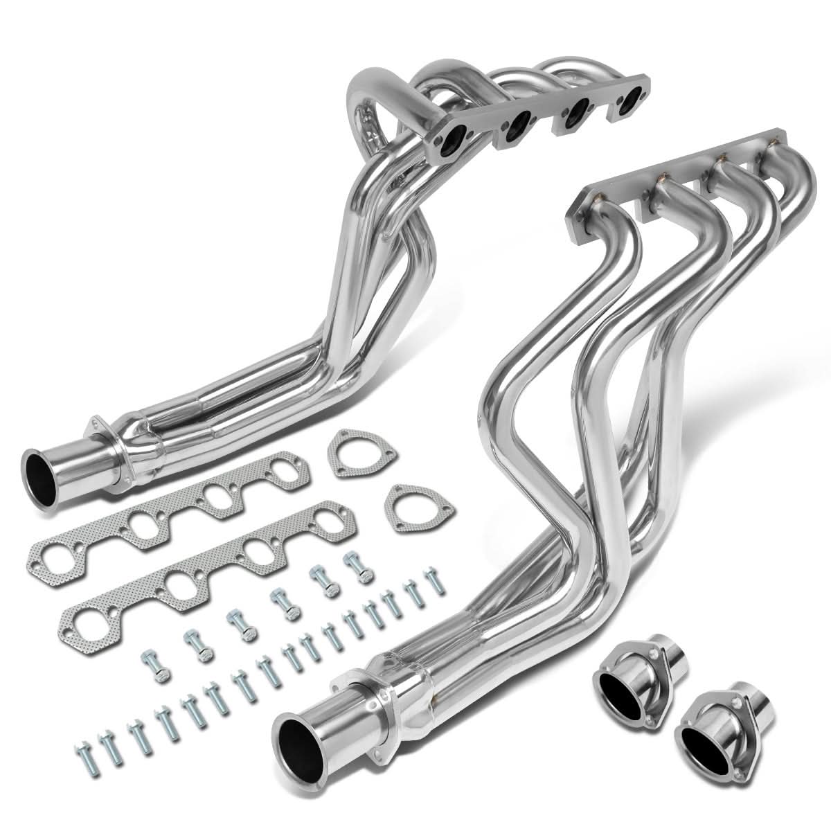 80-95 Ford F-150/F-250/F-350 Bronco Long Tube Headers Stainless Steel