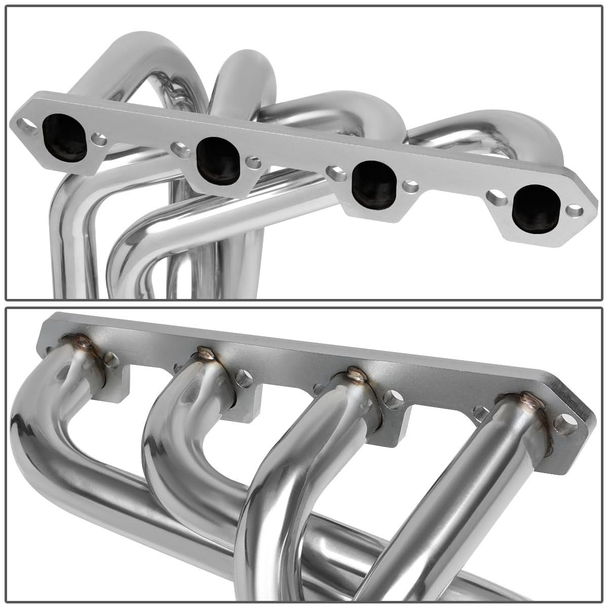 80-95 Ford F-150/F-250/F-350 Bronco Long Tube Headers Stainless Steel
