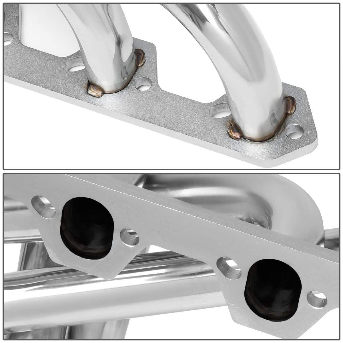 80-95 Ford F-150/F-250/F-350 Bronco Long Tube Headers Stainless Steel