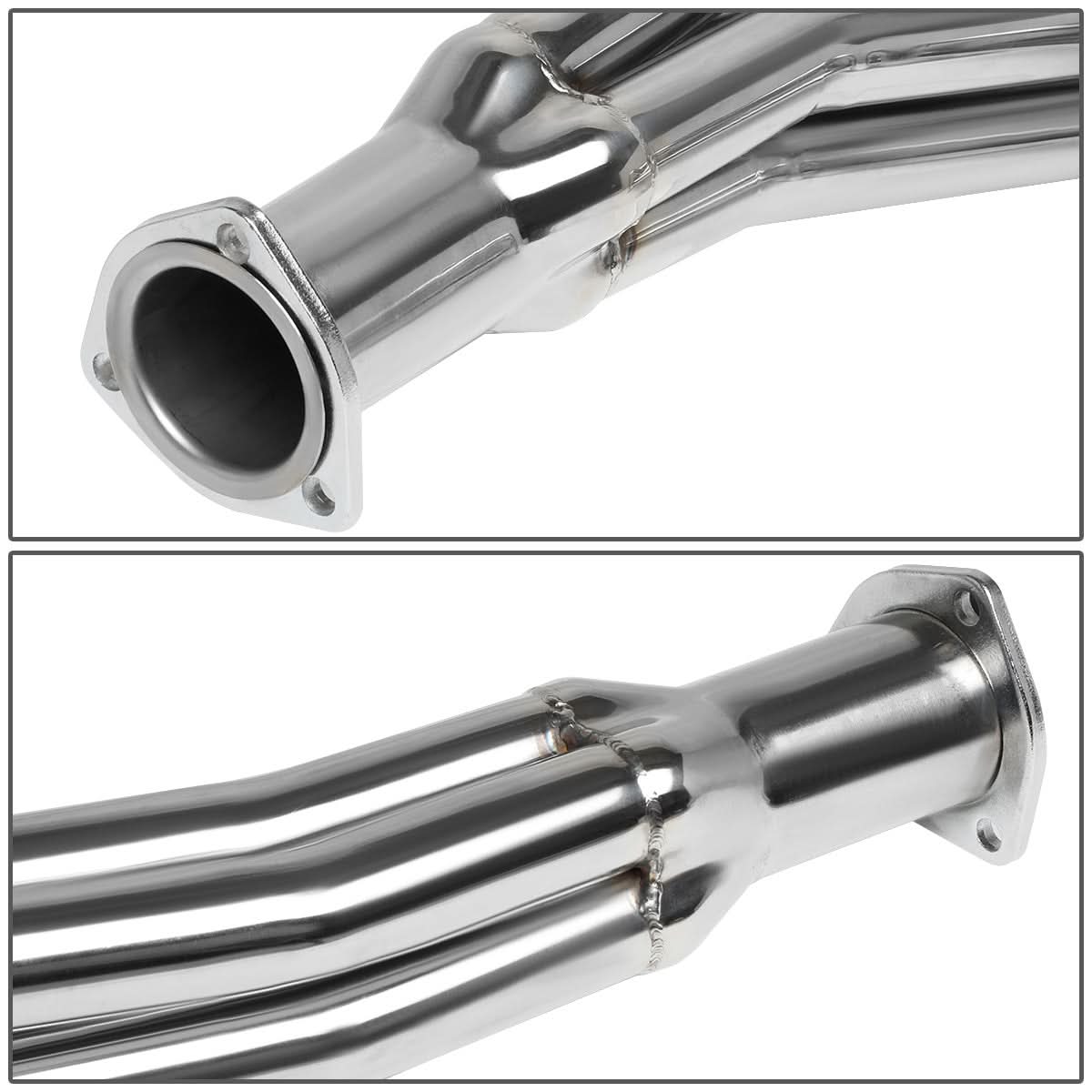 80-95 Ford F-150/F-250/F-350 Bronco Long Tube Headers Stainless Steel