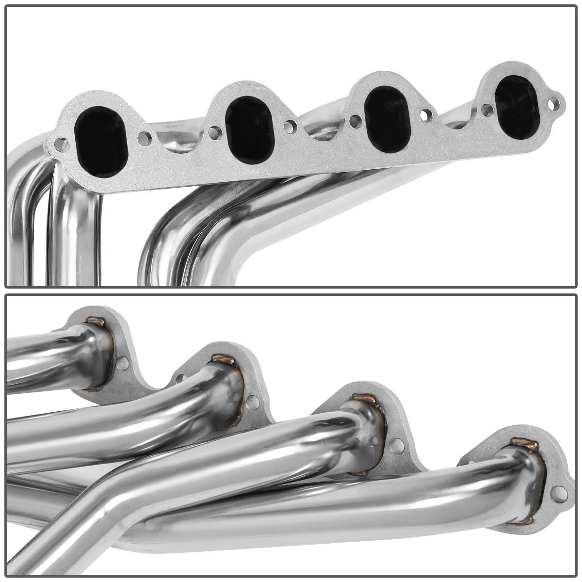 1983-1987 Ford F-250/F-350 7.5L V8 4WD Long Tube Header Stainless Steel