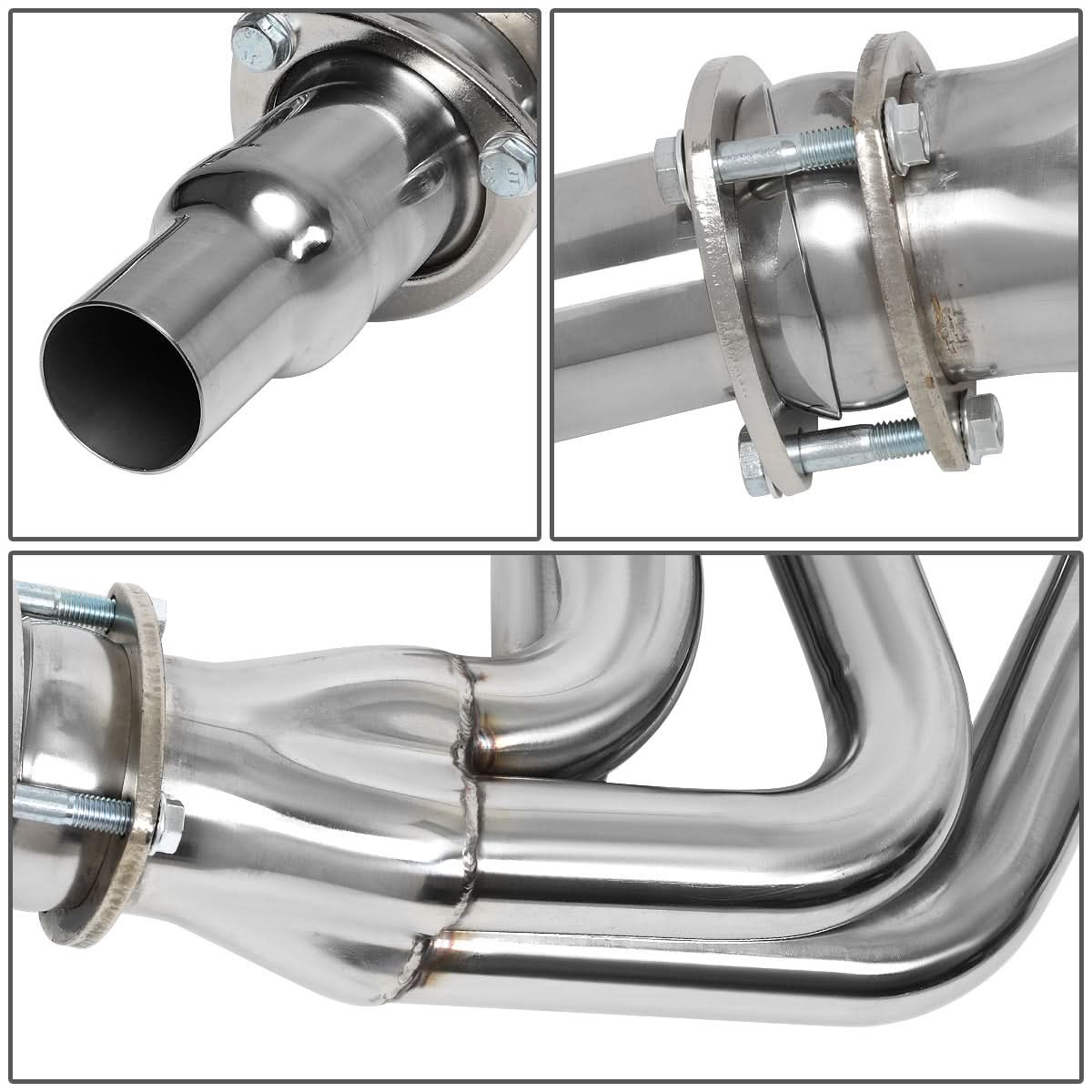 1983-1987 Ford F-250/F-350 7.5L V8 4WD Long Tube Header Stainless Steel