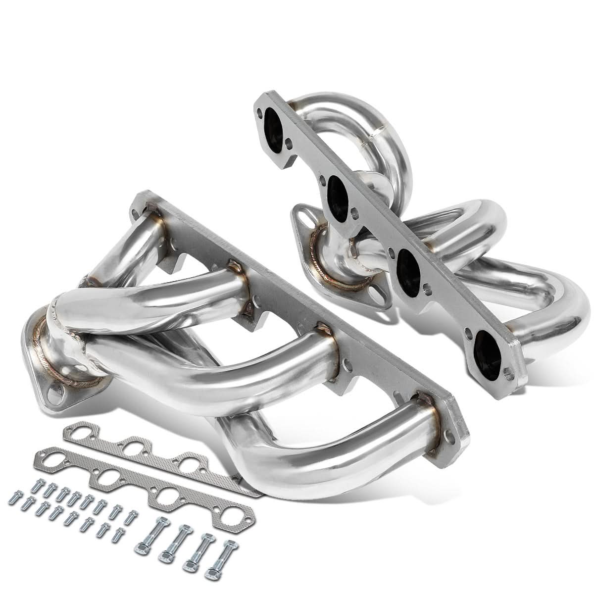 87-95 Ford Bronco F-150 F-250 5.0L V8 Long Tube Headers Stainless Steel