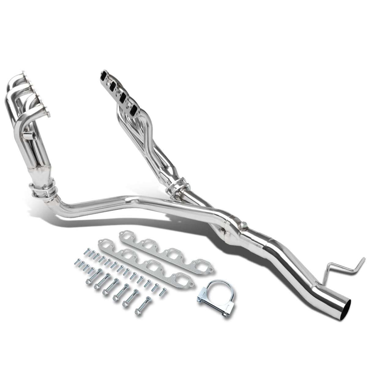 88-97 Ford F-250/F-350 7.5L V8 Mid Header Stainless Steel