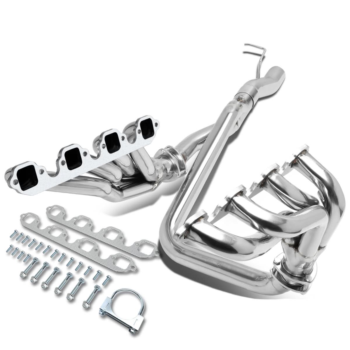 88-97 Ford F-250/F-350 7.5L V8 Mid Header Stainless Steel