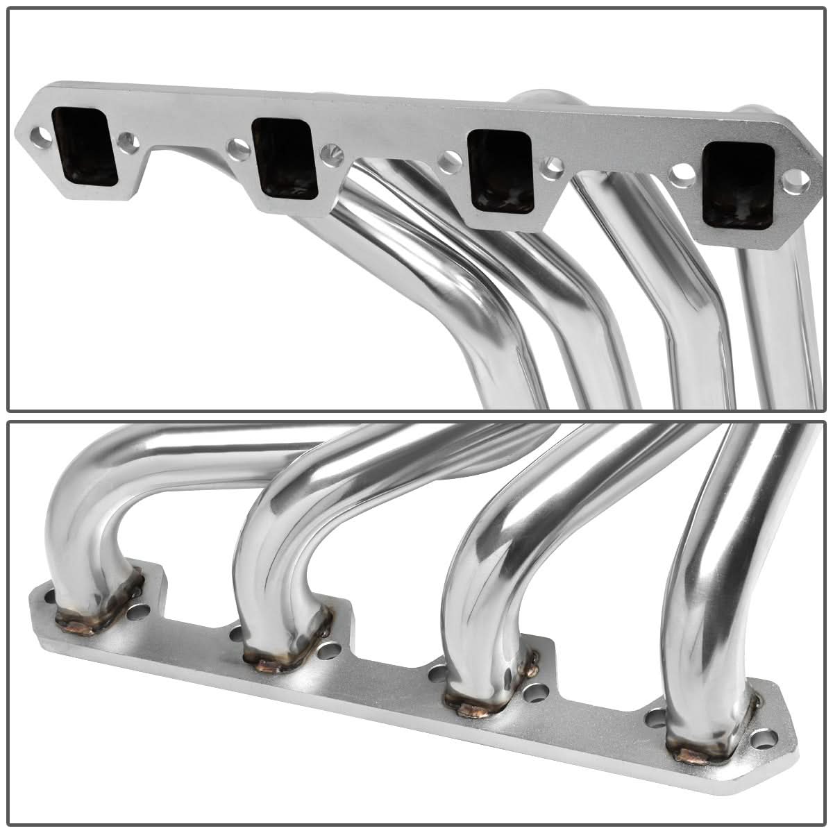 80-96 Ford F-150 F-250 F-350 Bronco Long Tube Header Stainless Steel