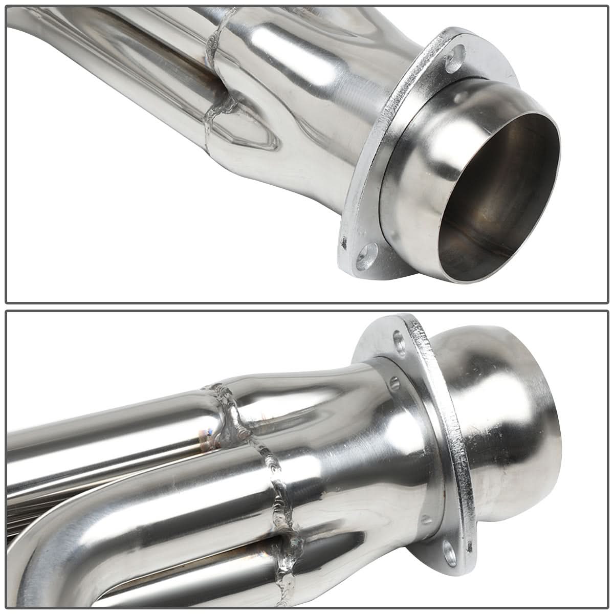 80-96 Ford F-150 F-250 F-350 Bronco Long Tube Header Stainless Steel