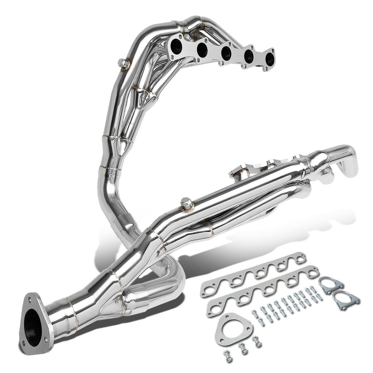 99-04 Ford F-250 SD F-350 SD 6.8L V10 Long Tube Header Stainless Steel