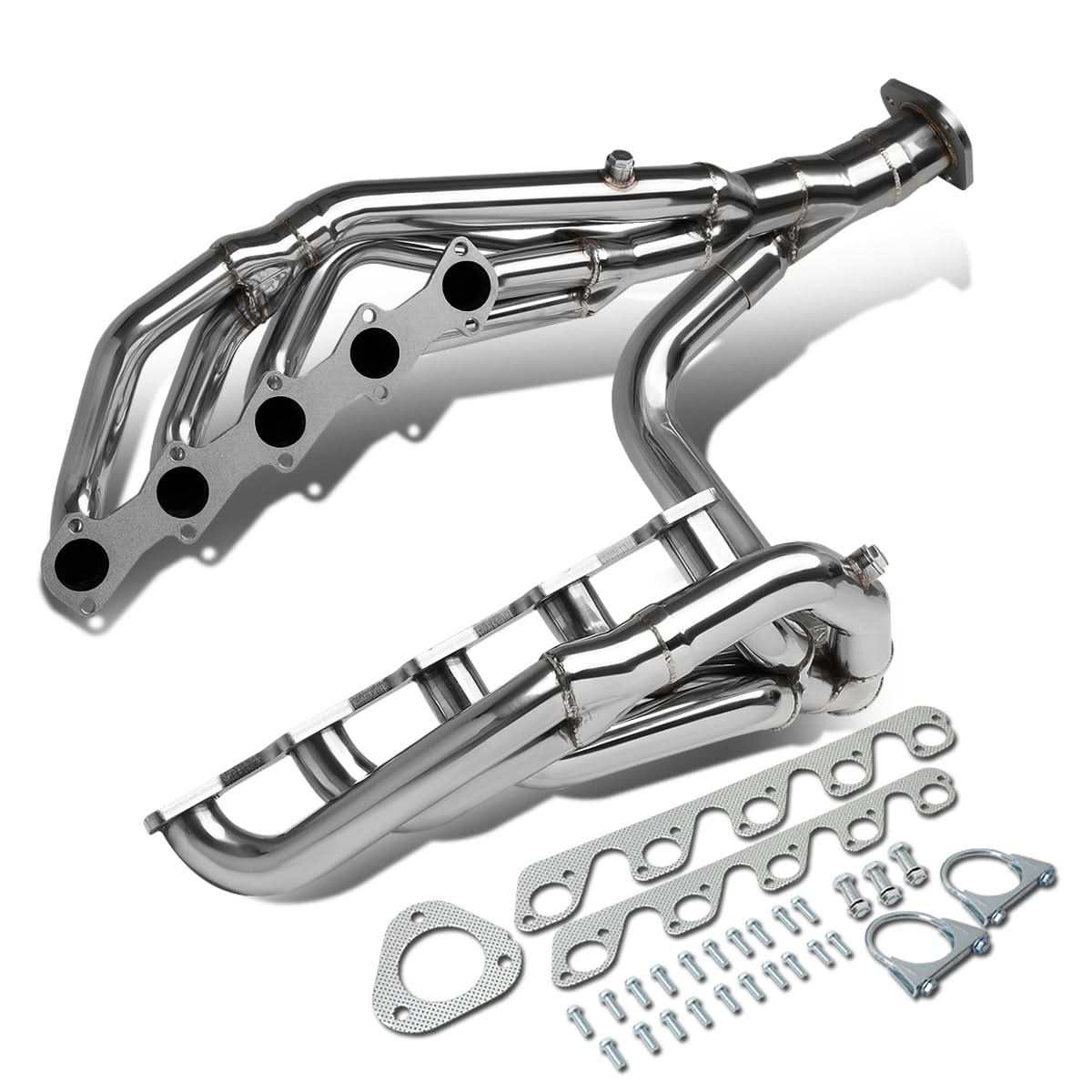 99-04 Ford F-250 SD F-350 SD 6.8L V10 Long Tube Header Stainless Steel