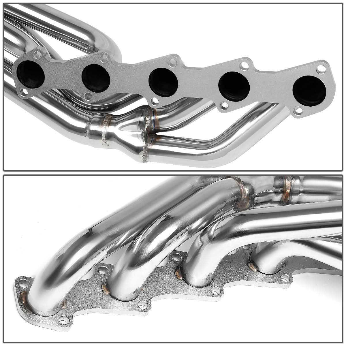 99-04 Ford F-250 SD F-350 SD 6.8L V10 Long Tube Header Stainless Steel