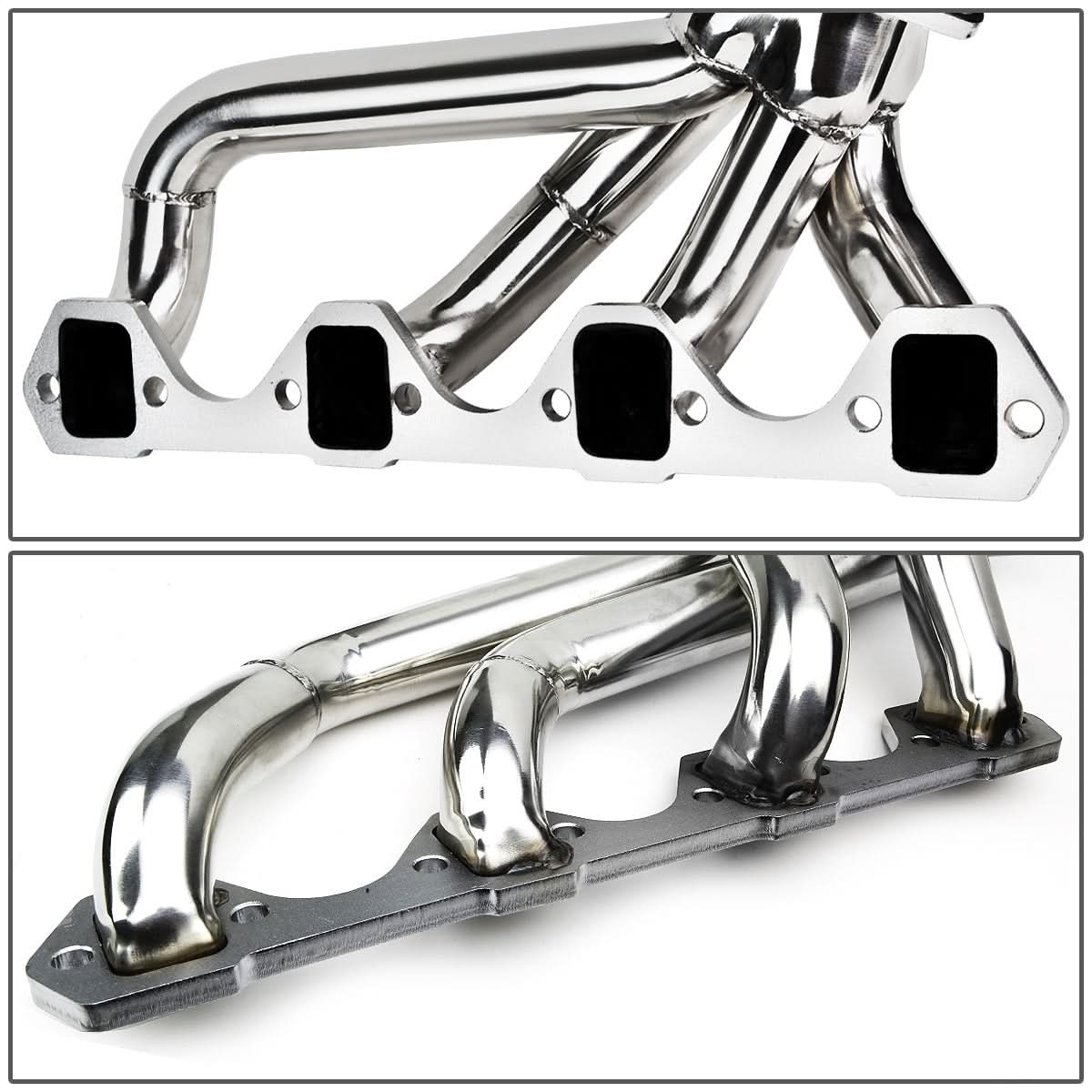 62-77 Ford Falcon Mustang Fairlane Cougar Maverick Shorty Headers Stainless Steel