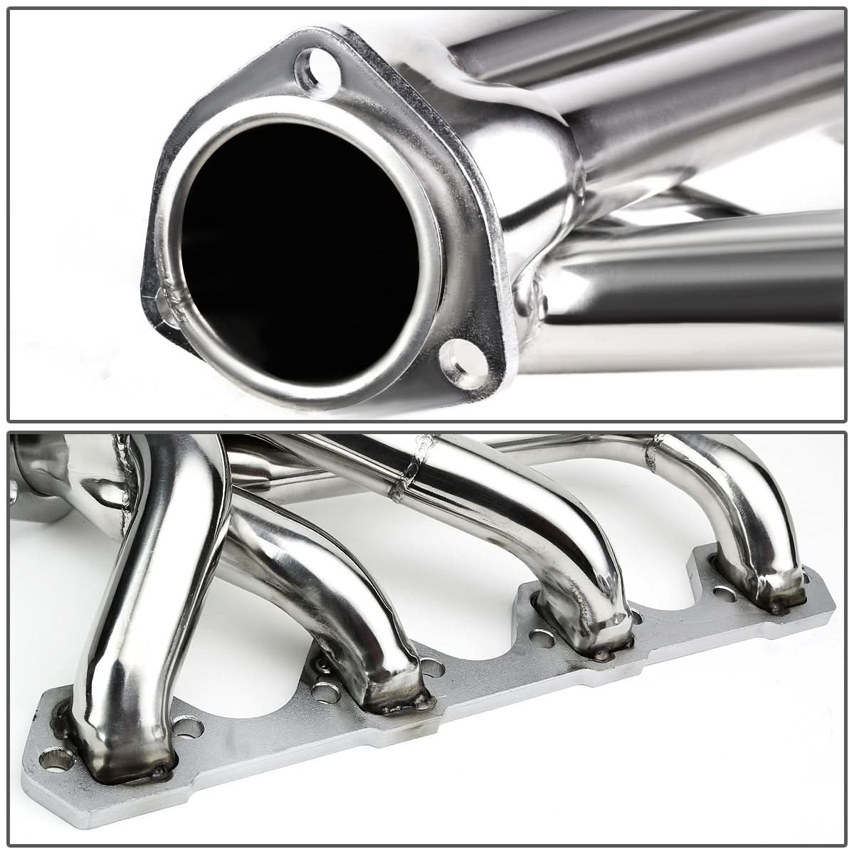 62-77 Ford Falcon Mustang Fairlane Cougar Maverick Shorty Headers Stainless Steel