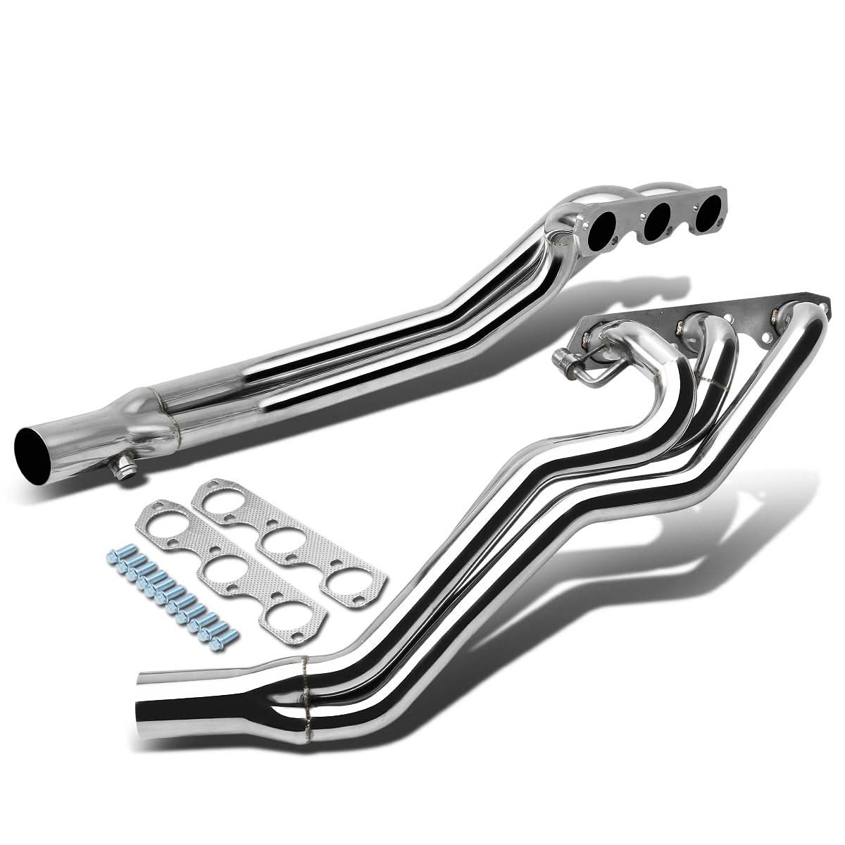 1994-2004 Ford Mustang V6 Long Tube Header Stainless Steel