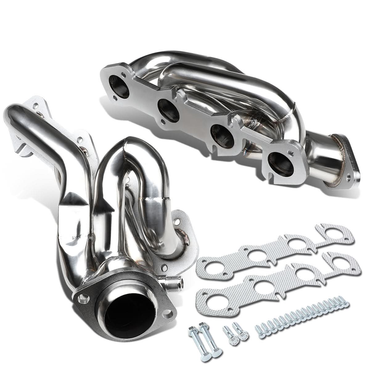 96-04 Ford Mustang GT 4.6L V8 Shorty Style Headers - Stainless Steel