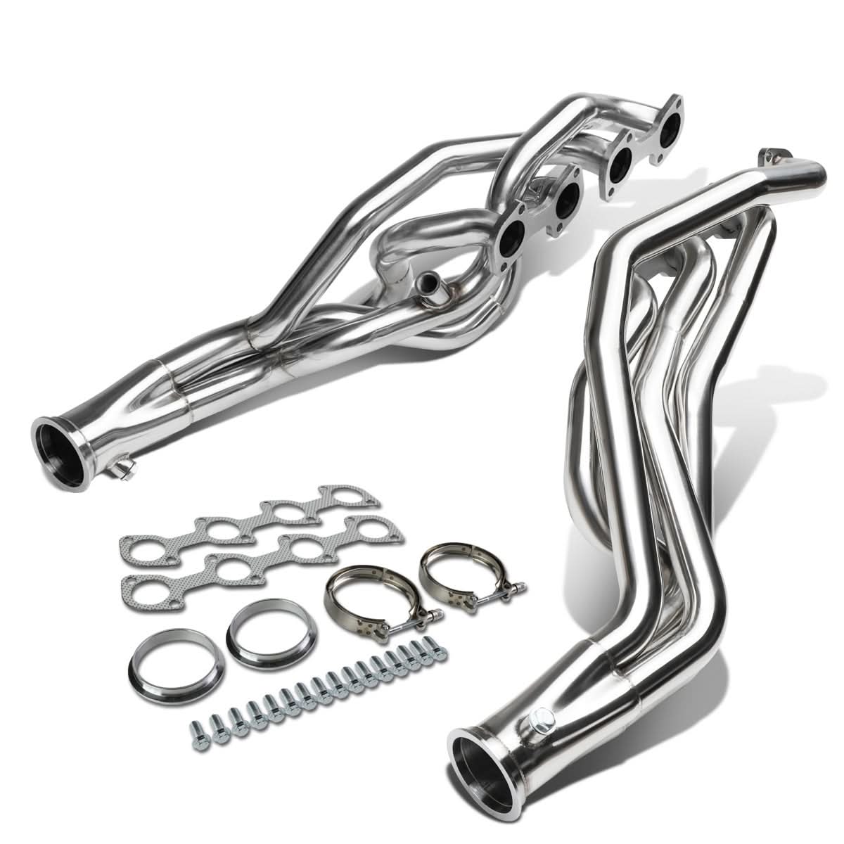 96-04 Ford Mustang GT Long Tube Headers Stainless Steel
