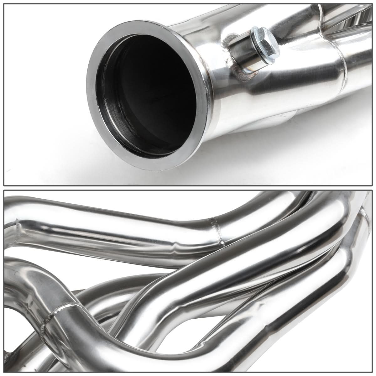 96-04 Ford Mustang GT Long Tube Headers Stainless Steel