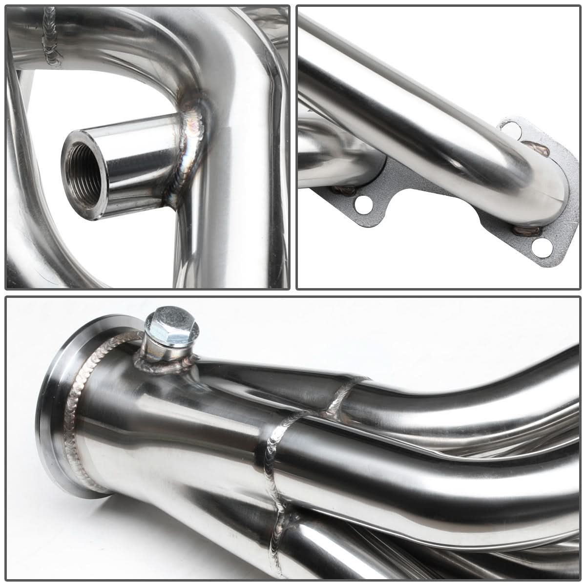 96-04 Ford Mustang GT Long Tube Headers Stainless Steel