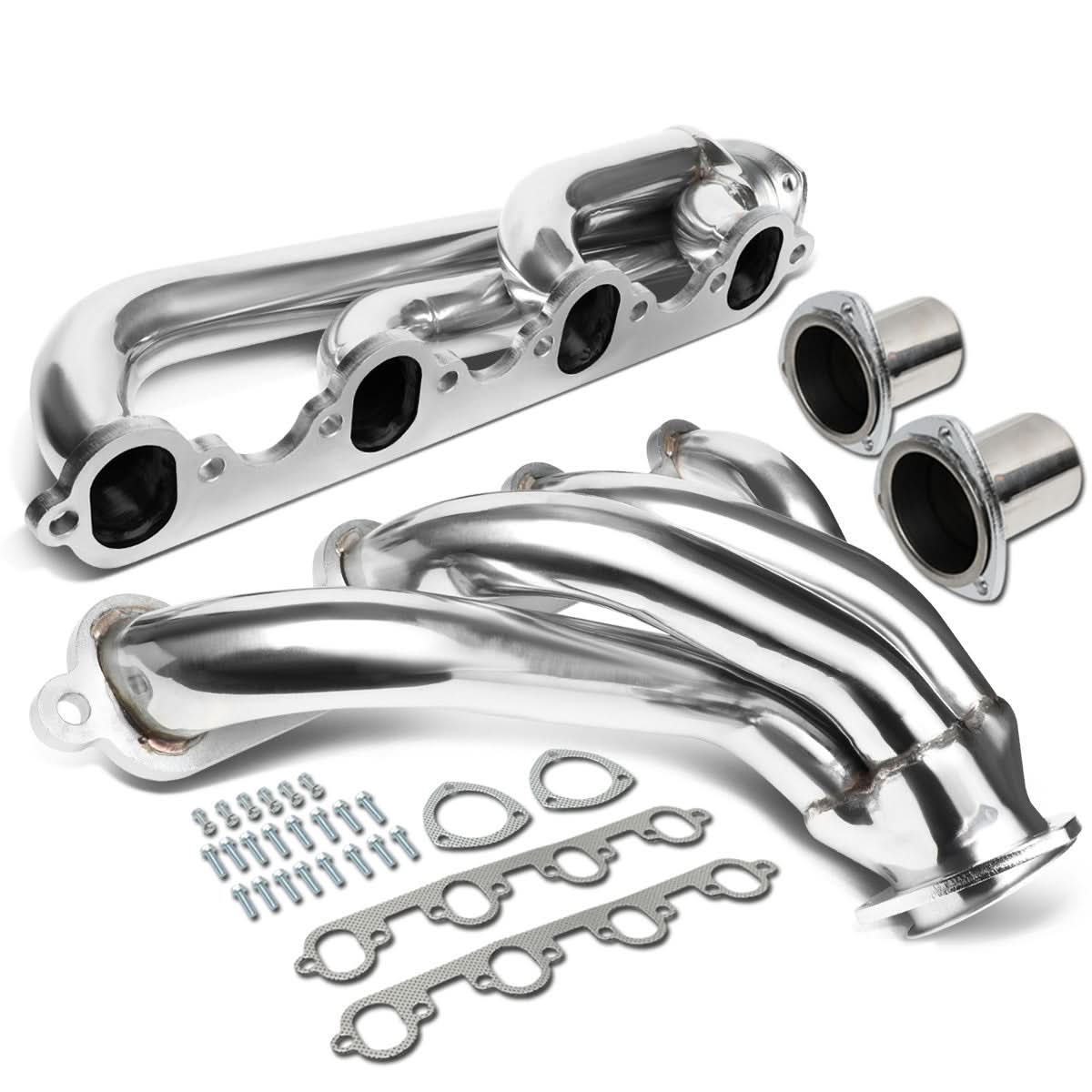 1957-1972 Ford F-100 5.8L 5.9L 6.4L V8 Shorty Headers Stainless Steel