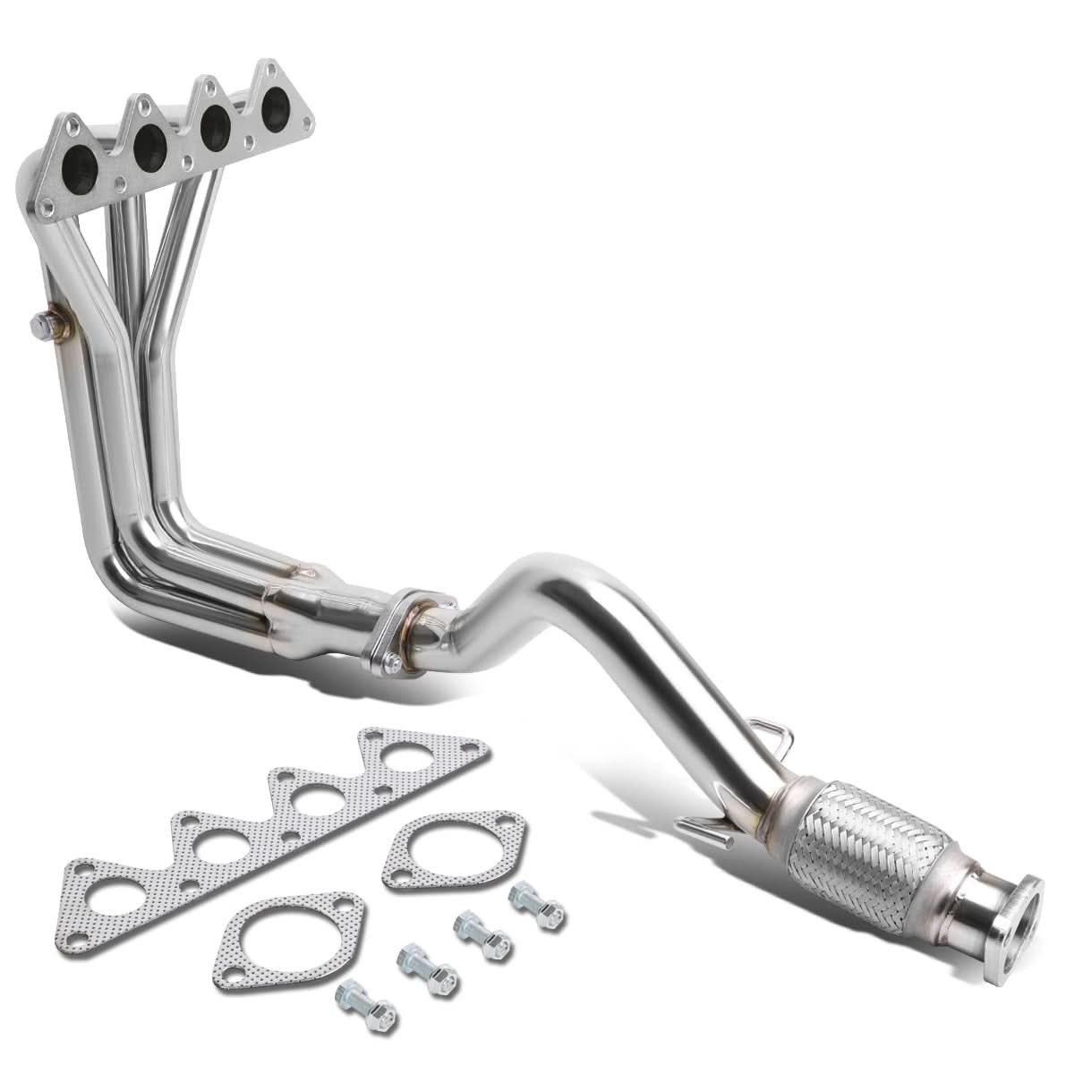 06-11 Hyundai Accent Header with Midpipe Stainless Steel
