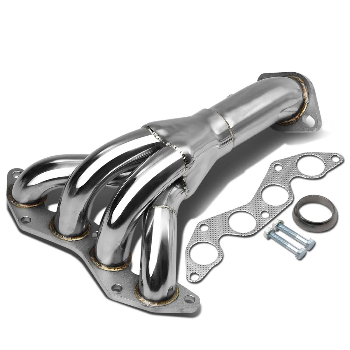 01-05 Honda Civic Header Stainless Steel