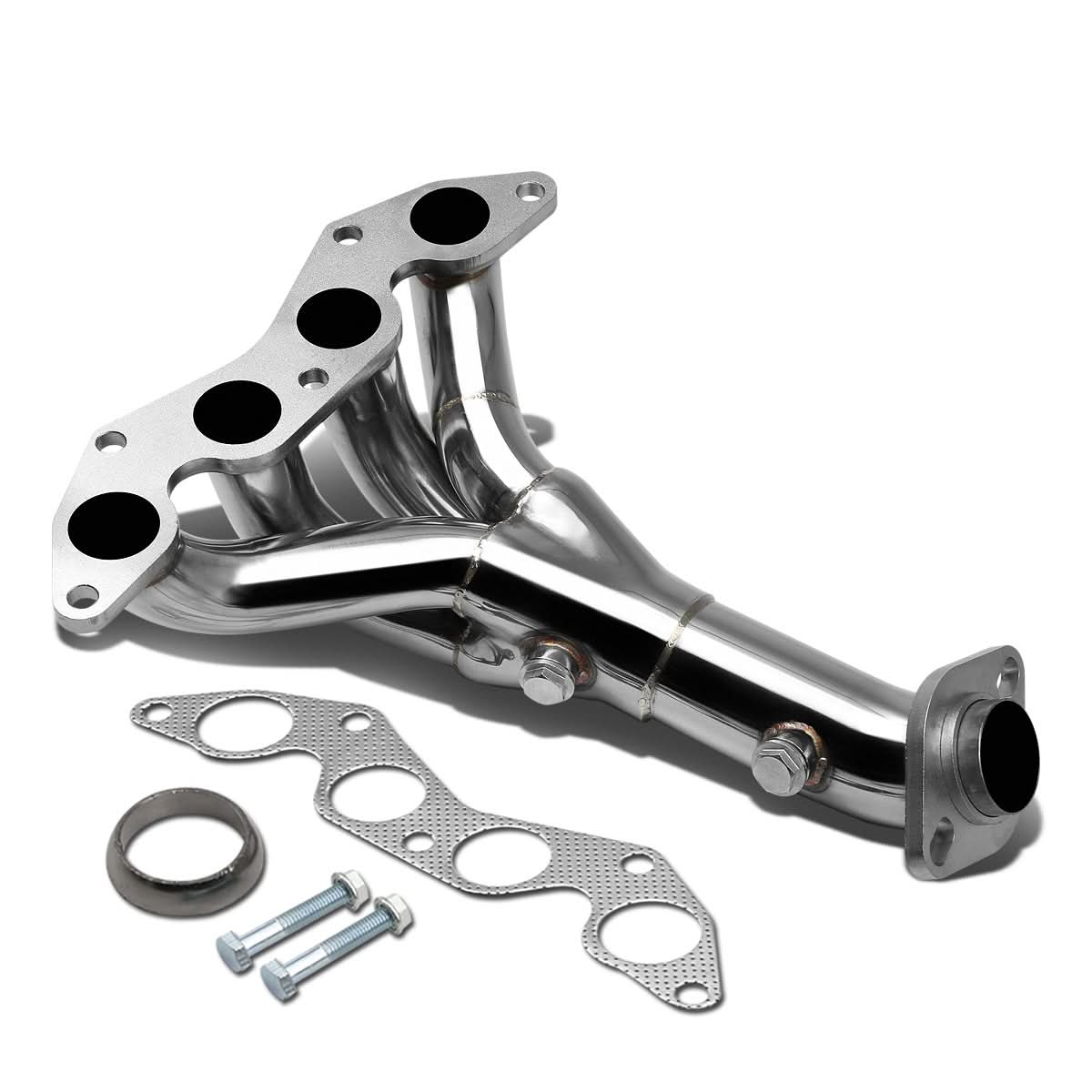 01-05 Honda Civic Header Stainless Steel