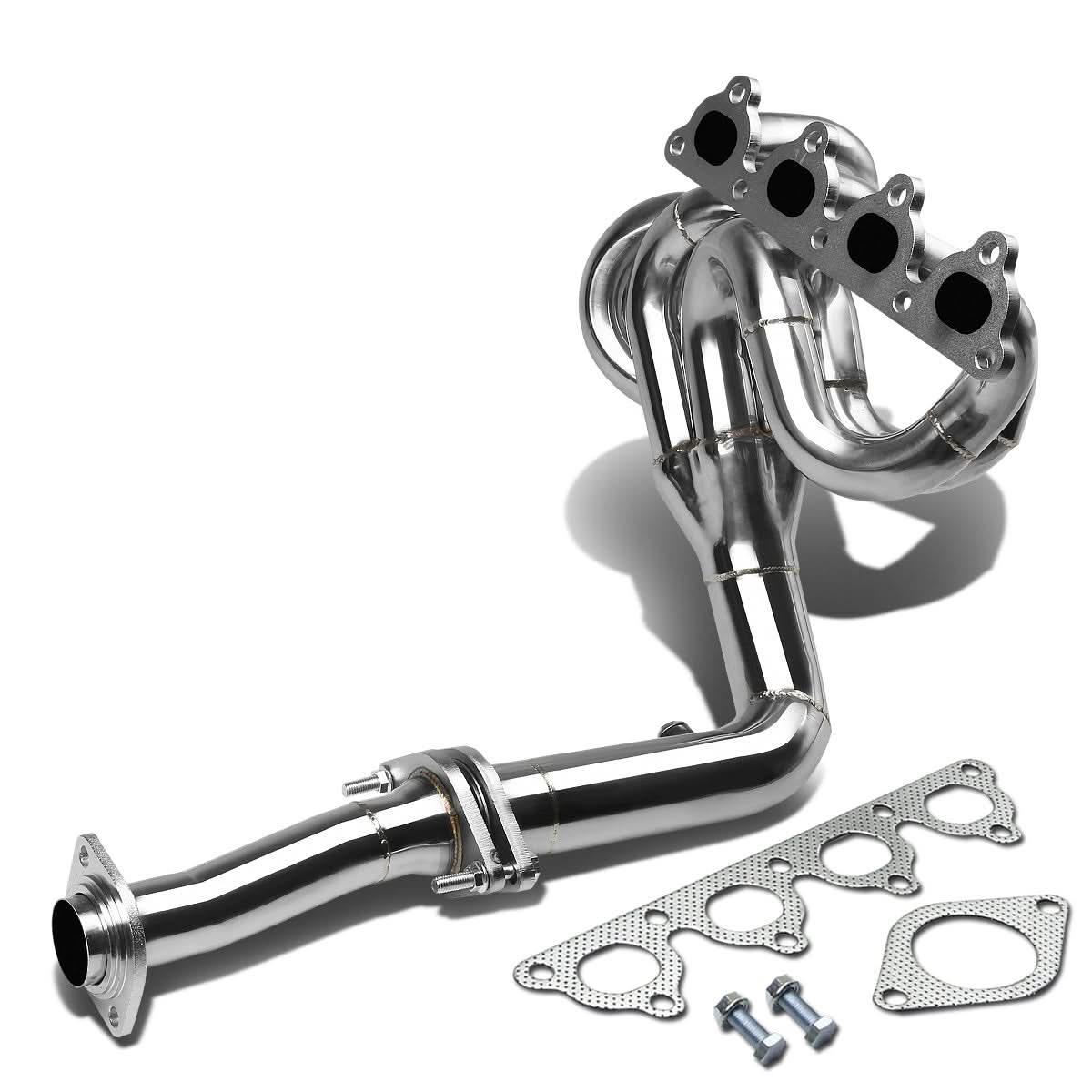 88-00 Honda Civic/Del Sol/CRX Drag Header +20HP Stainless Steel