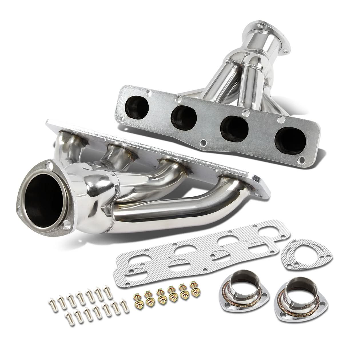 1951-1958 Dodge D-501 Hemi V8 Shorty Headers Stainless Steel