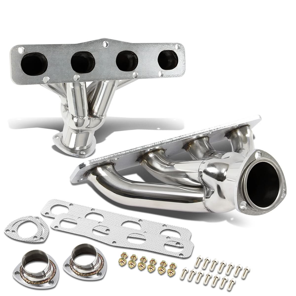 1951-1958 Dodge D-501 Hemi V8 Shorty Headers Stainless Steel