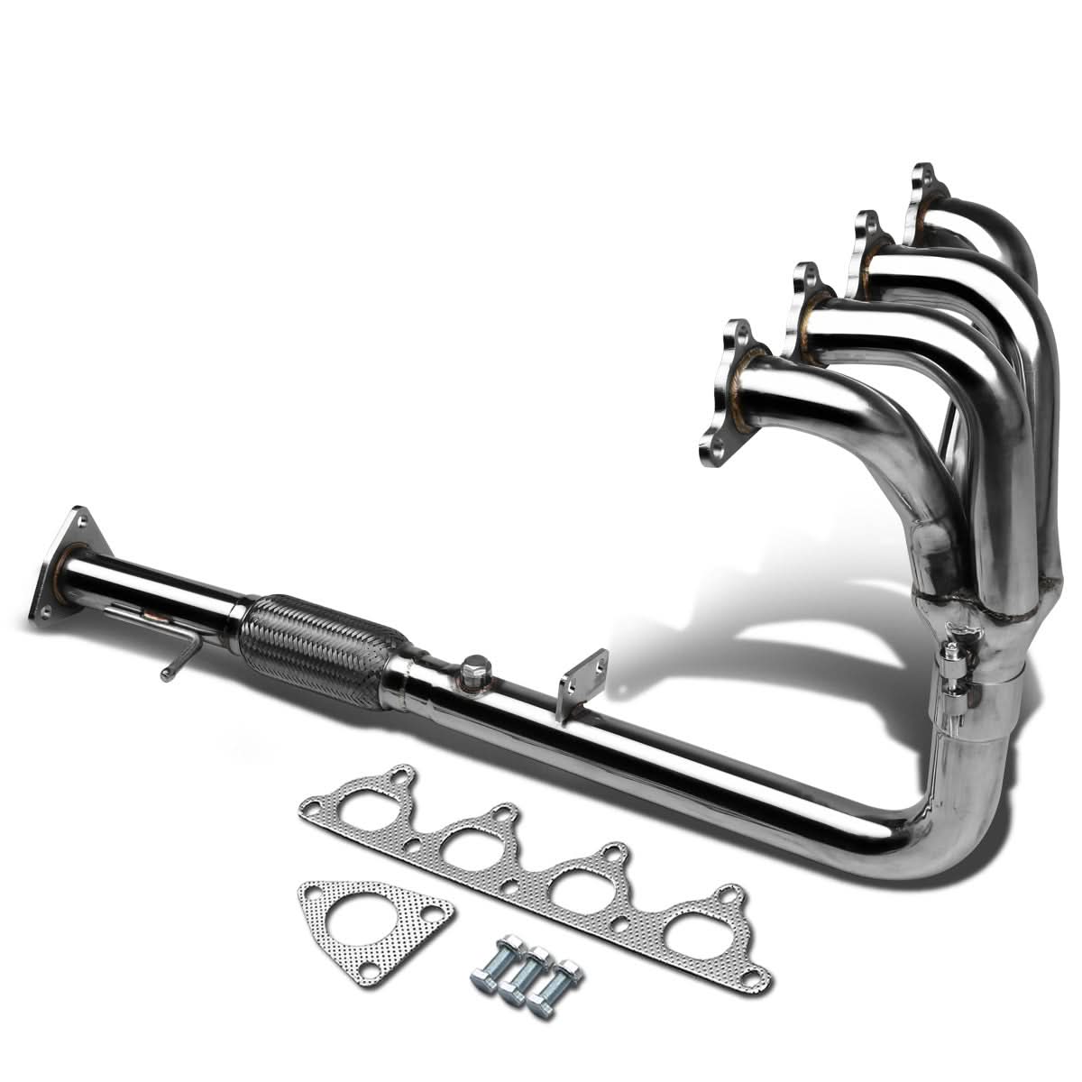 92-96 Honda Prelude 4-1 Style Exhaust Header - Stainless Steel