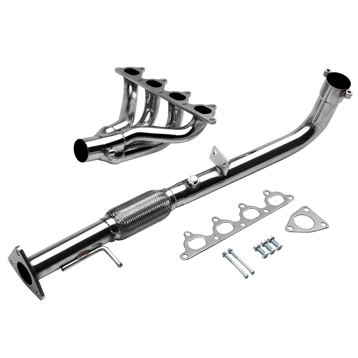 92-96 Honda Prelude 4-1 Style Exhaust Header - Stainless Steel
