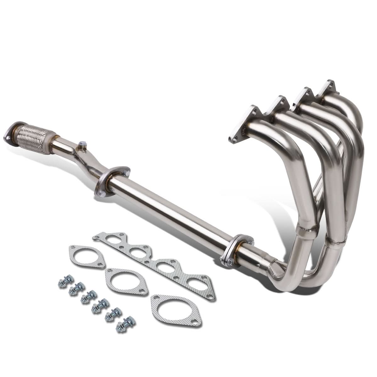 2002-2006 Hyundai Tiburon 2.0L 4-Cylinder Exhaust Header - Stainless Steel