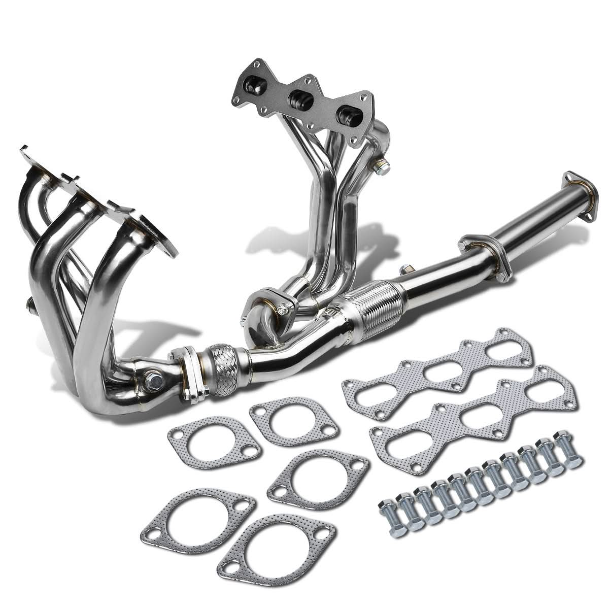 2007-2008 Hyundai Tiburon GT/GTP/SE 2.7L V6 Header Stainless Steel