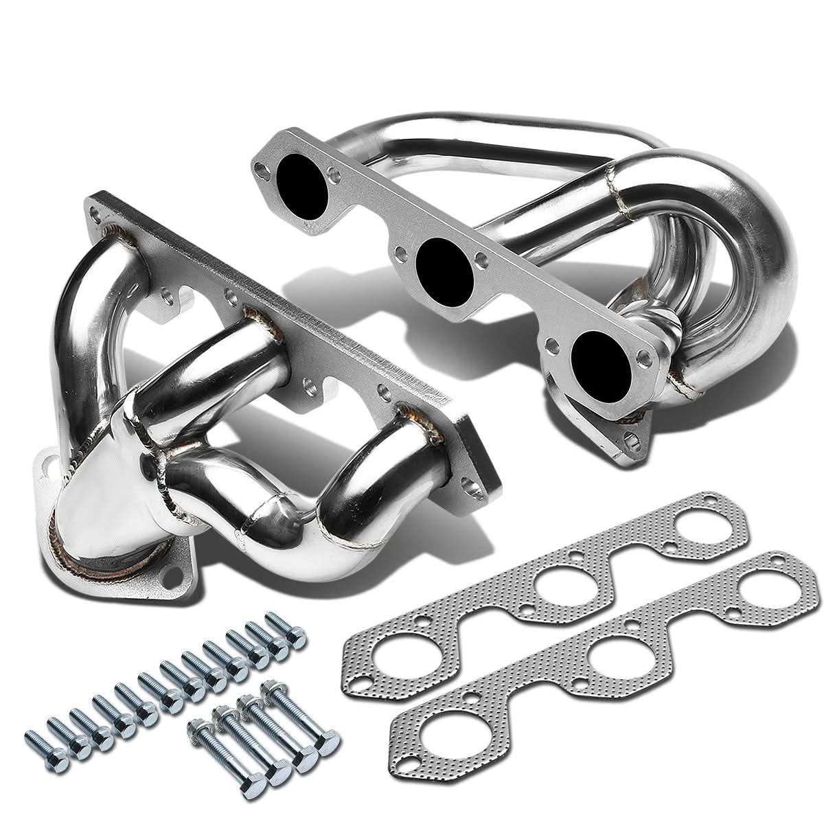 2007-2011 Jeep Wrangler Type 2 Style Header Stainless Steel