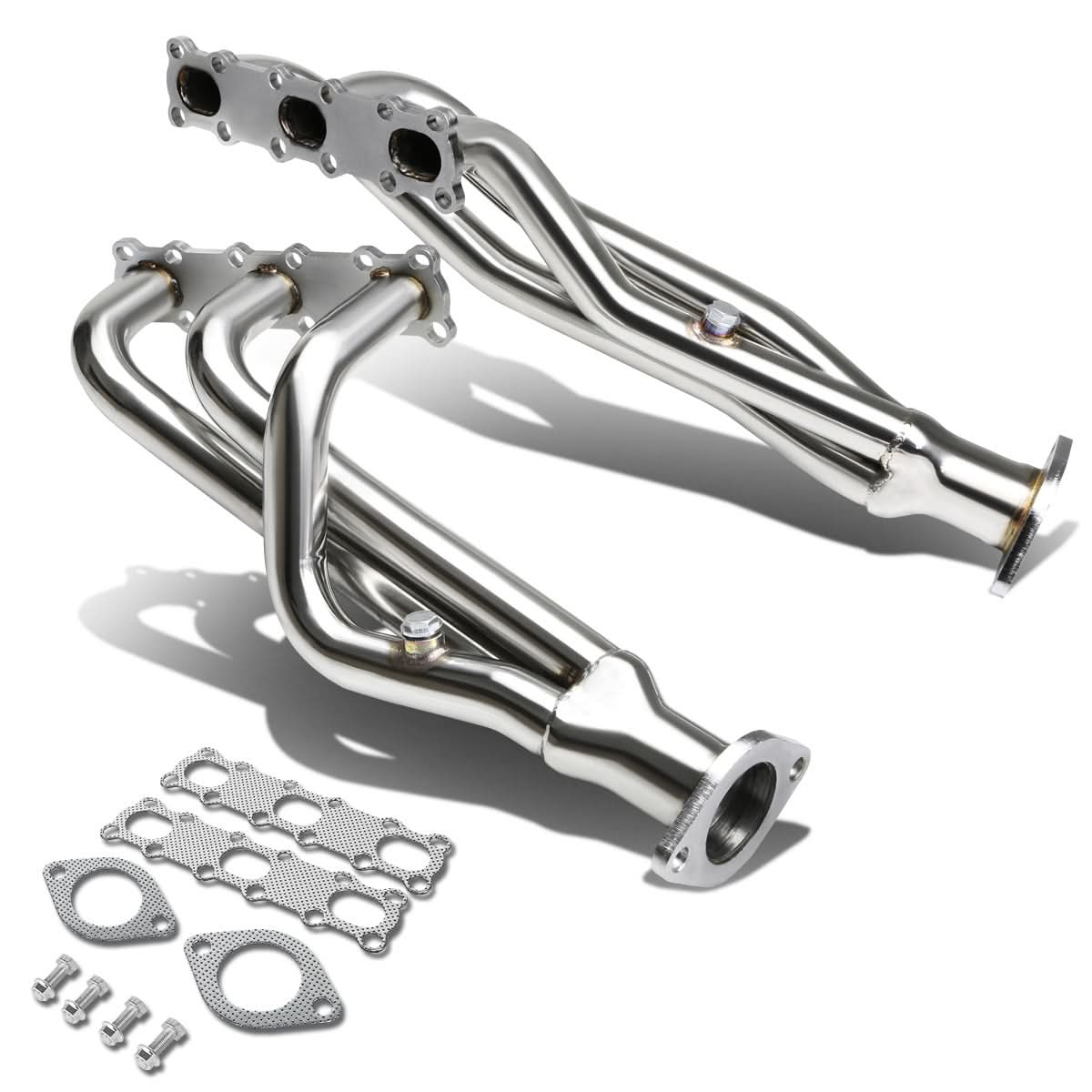 05-08 Nissan Frontier / Xterra / Pathfinder Long Tube Header Stainless Steel