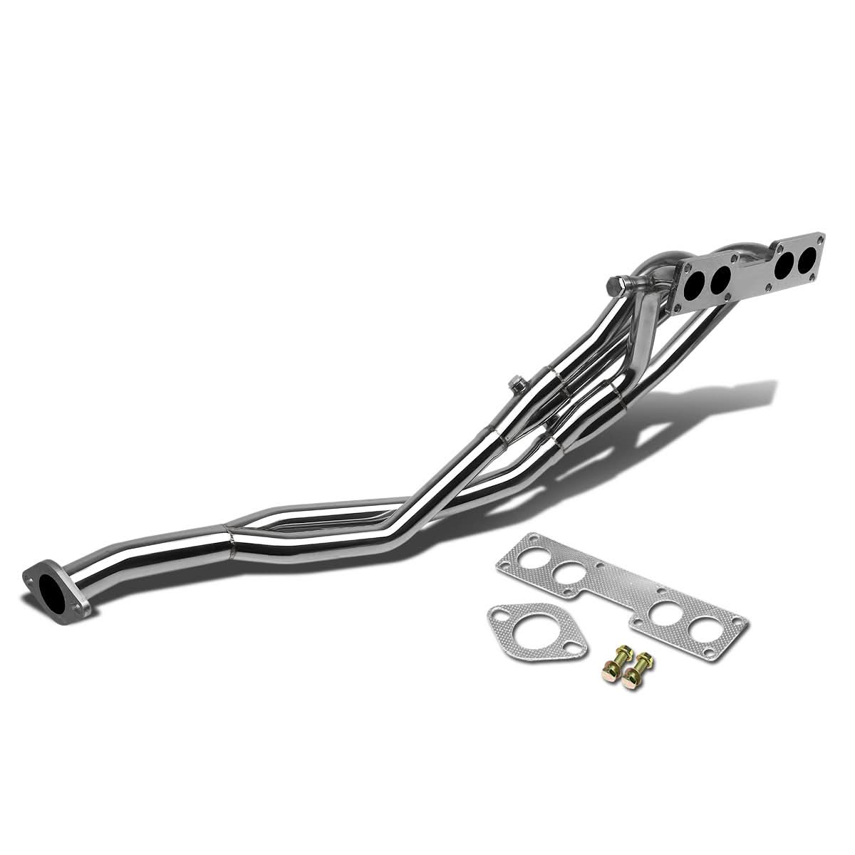 89-94 Nissan 240SX S13 Silvia Header with Downpipe Stainless Steel