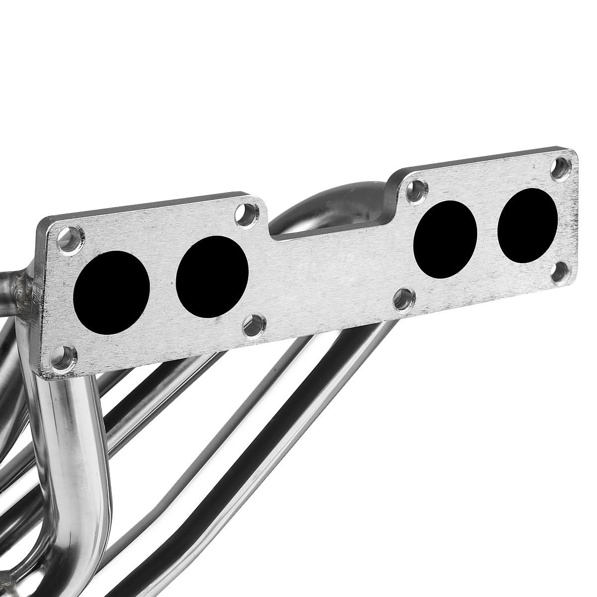89-94 Nissan 240SX S13 Silvia Header with Downpipe Stainless Steel