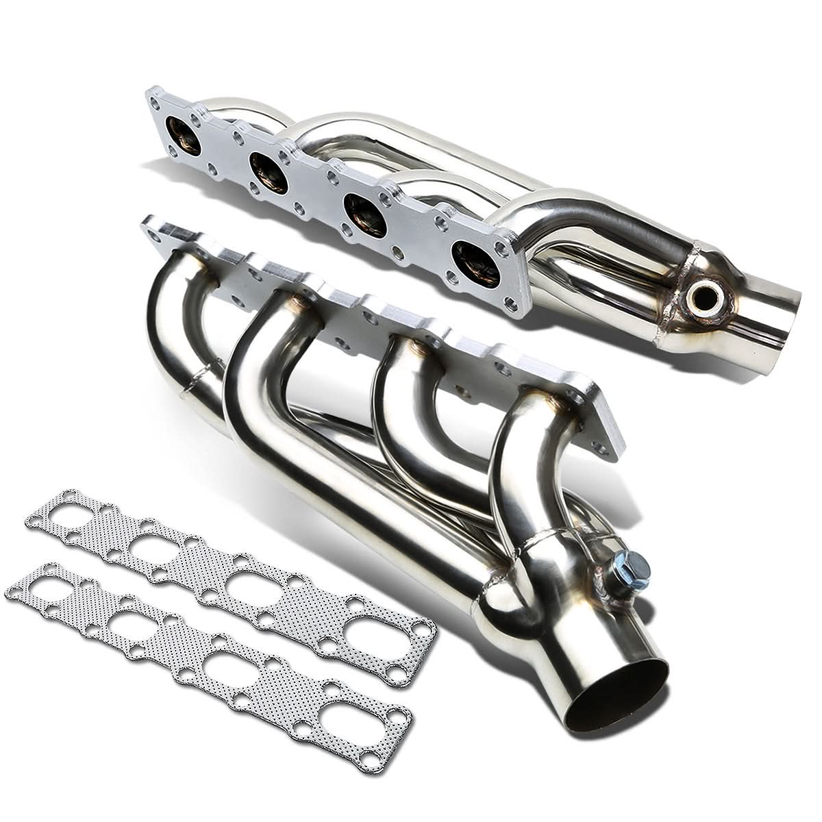 2004-2015 Nissan Titan Shorty Style Header - Stainless Steel
