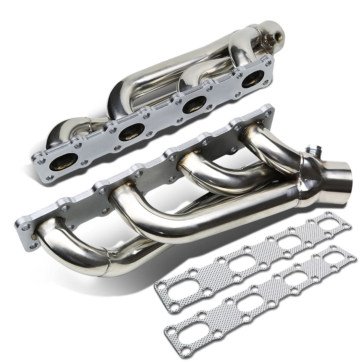 2004-2015 Nissan Titan Shorty Style Header - Stainless Steel