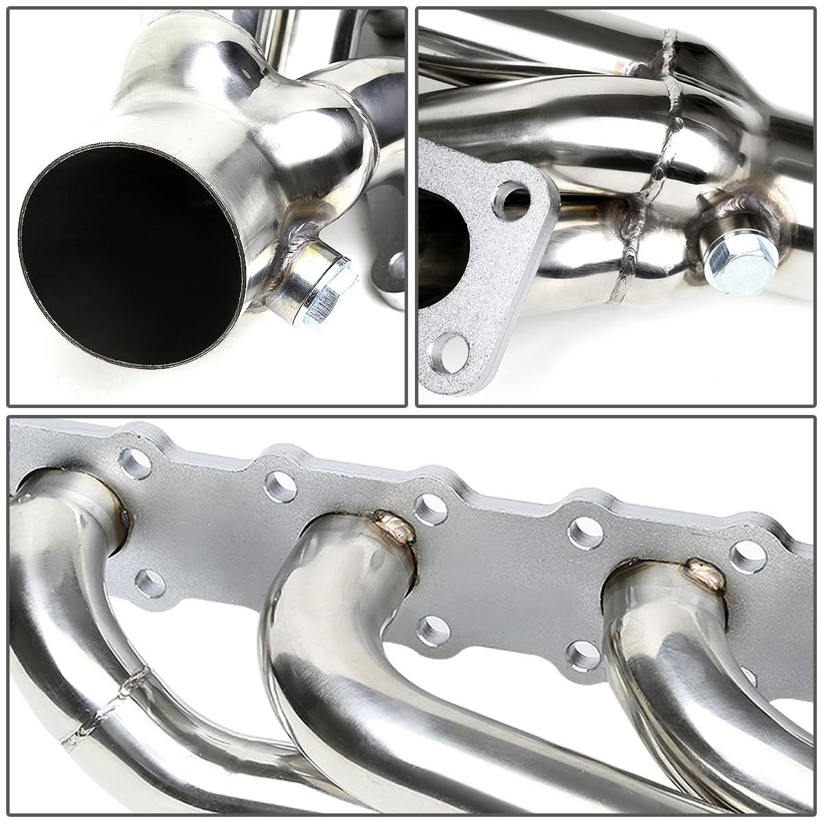 2004-2015 Nissan Titan Shorty Style Header - Stainless Steel