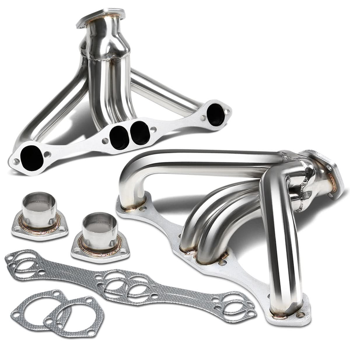 262 350 400 A/P Block Hugger V8 Stainless Steel Header