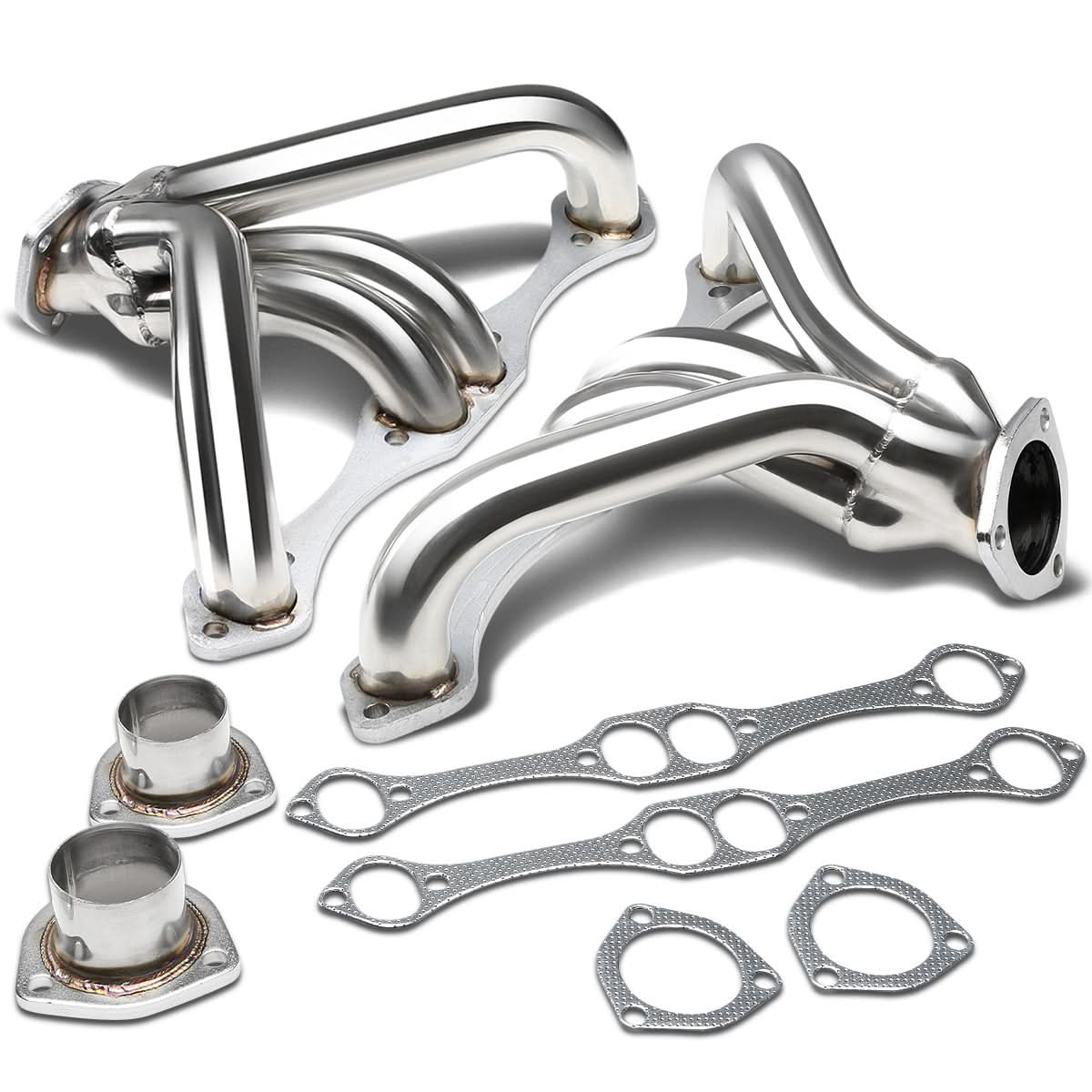 262 350 400 A/P Block Hugger V8 Stainless Steel Header