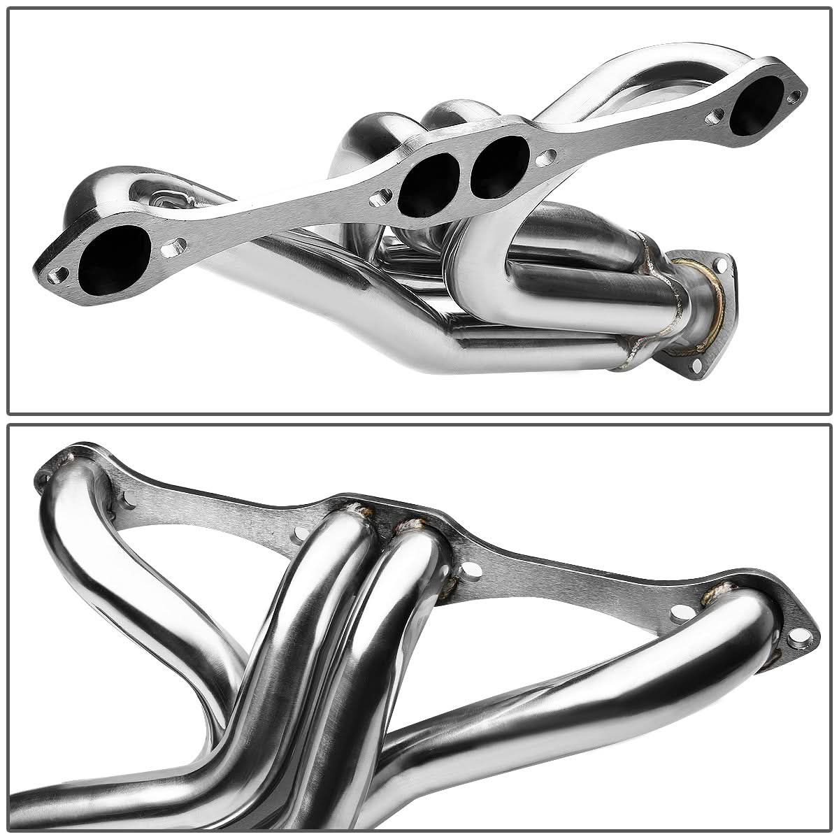 1955-1957 Chevrolet Small Block Header Stainless Steel