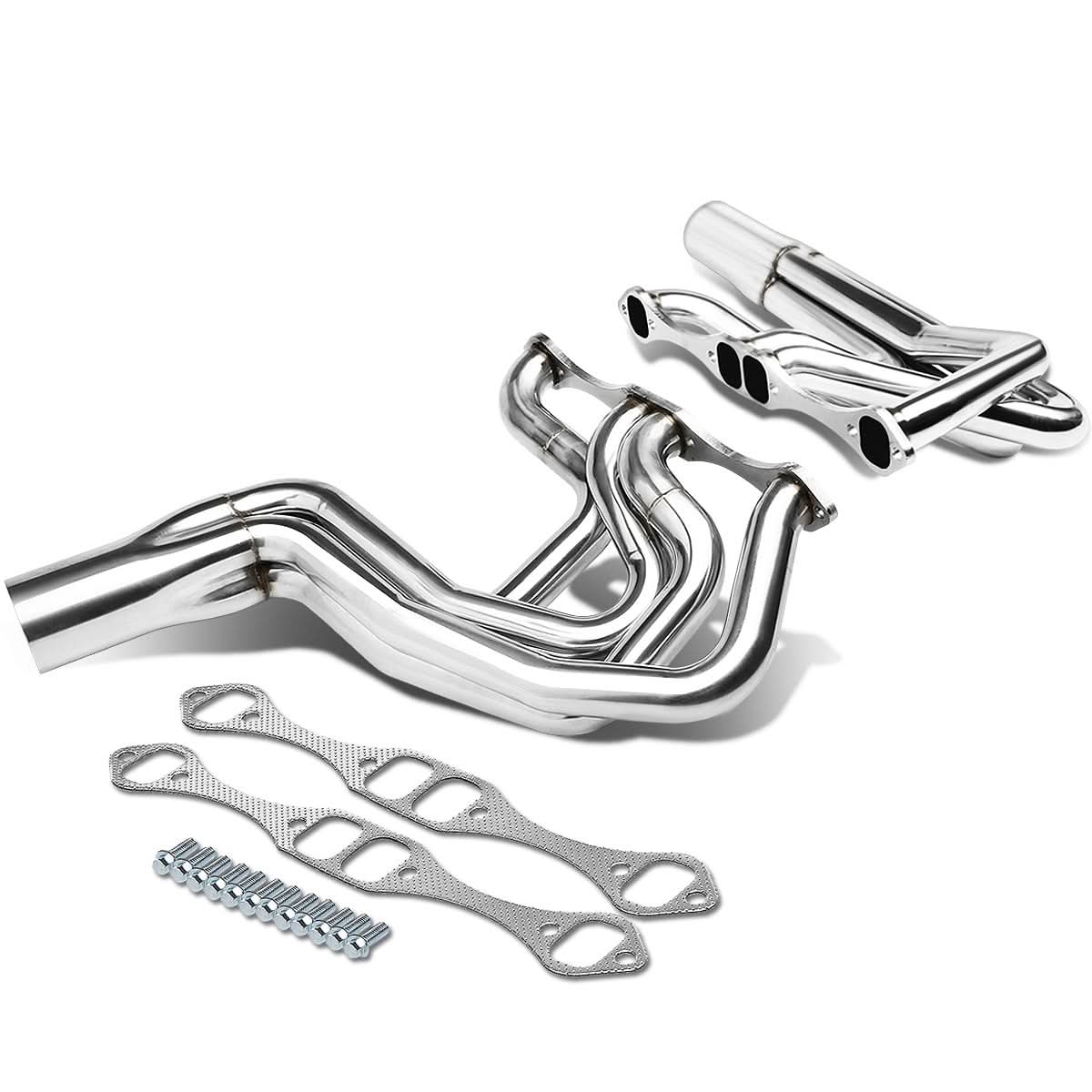 70-96 Chevrolet Small Block SBC Stainless Steel Headers - Stainless Steel