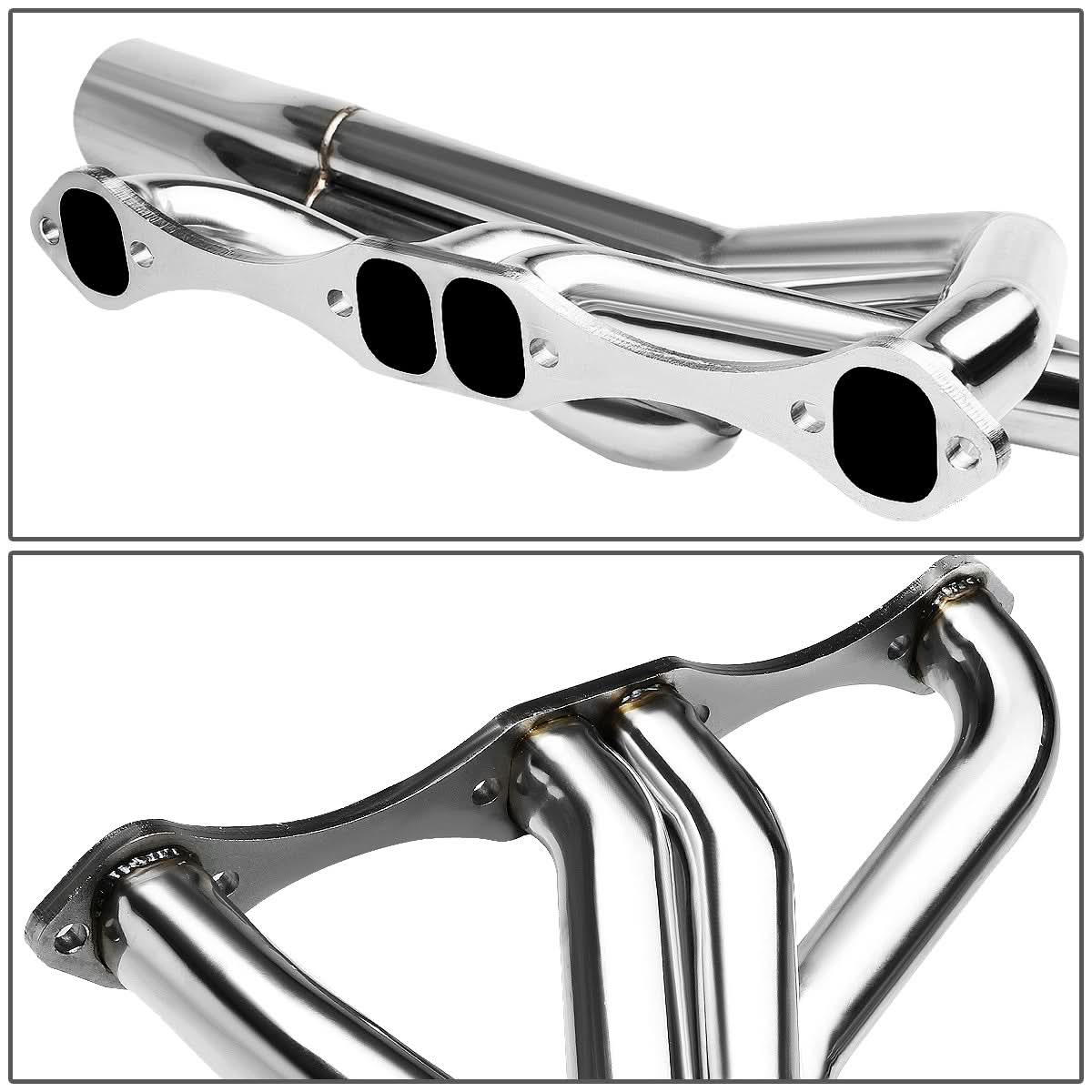 70-96 Chevrolet Small Block SBC Stainless Steel Headers - Stainless Steel